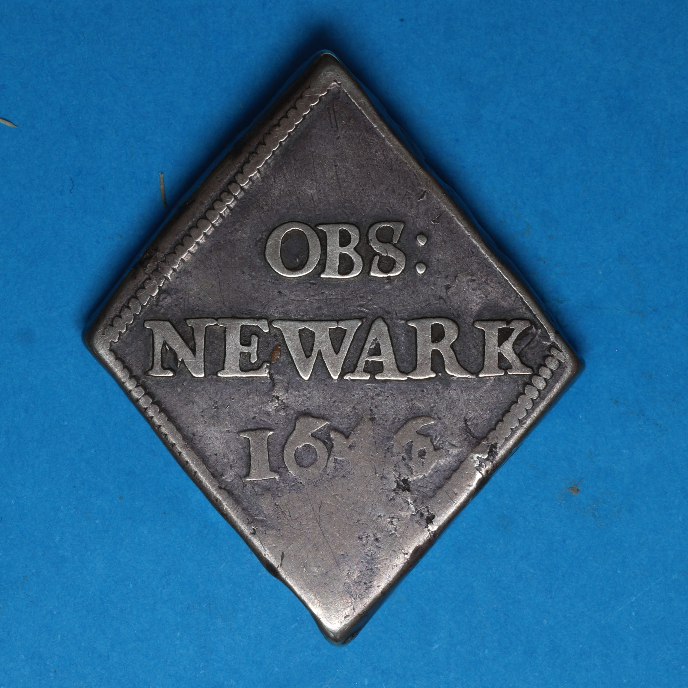 Charles I AD 1625-1649 English Civil War Siege Piece Silver Halfcrown Newark AD 1646 - Image 3