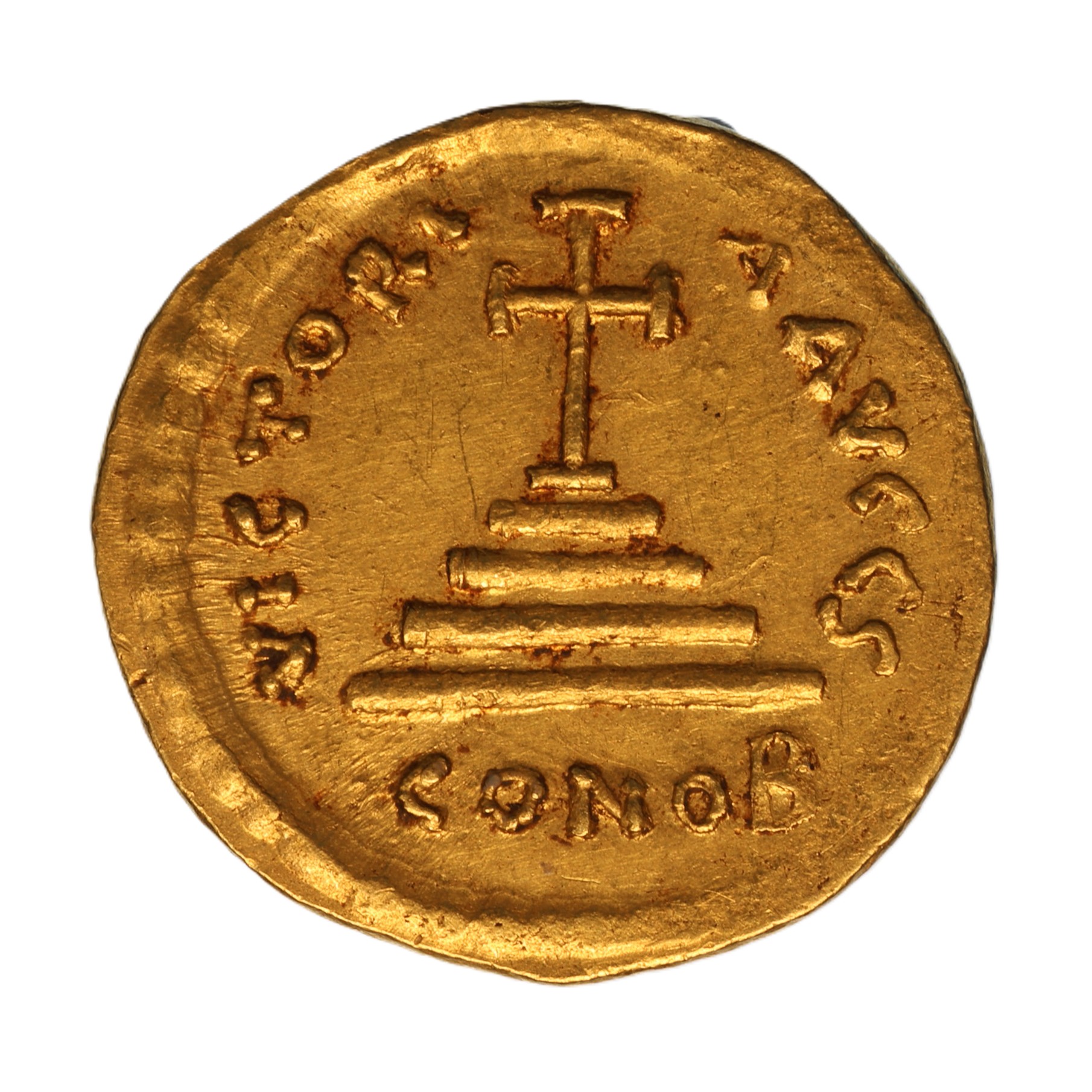 Byzantine Tiberius II AD 578-582 Gold Solidus Constantinople - Image 2