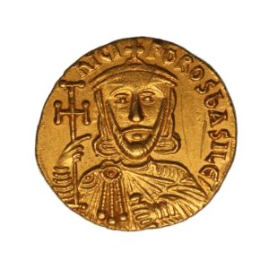 Byzantine Nicephorus I & Stauracius AD 802-811 Gold Solidus Constantinople