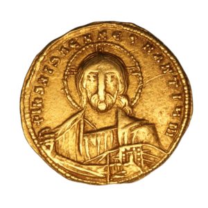 Byzantine Constantine VII & Romanus II AD 913-959 Gold Solidus Constantinople