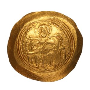 Byzantine Constantine IX AD 1042-1055 Gold Histamenon Constantinople