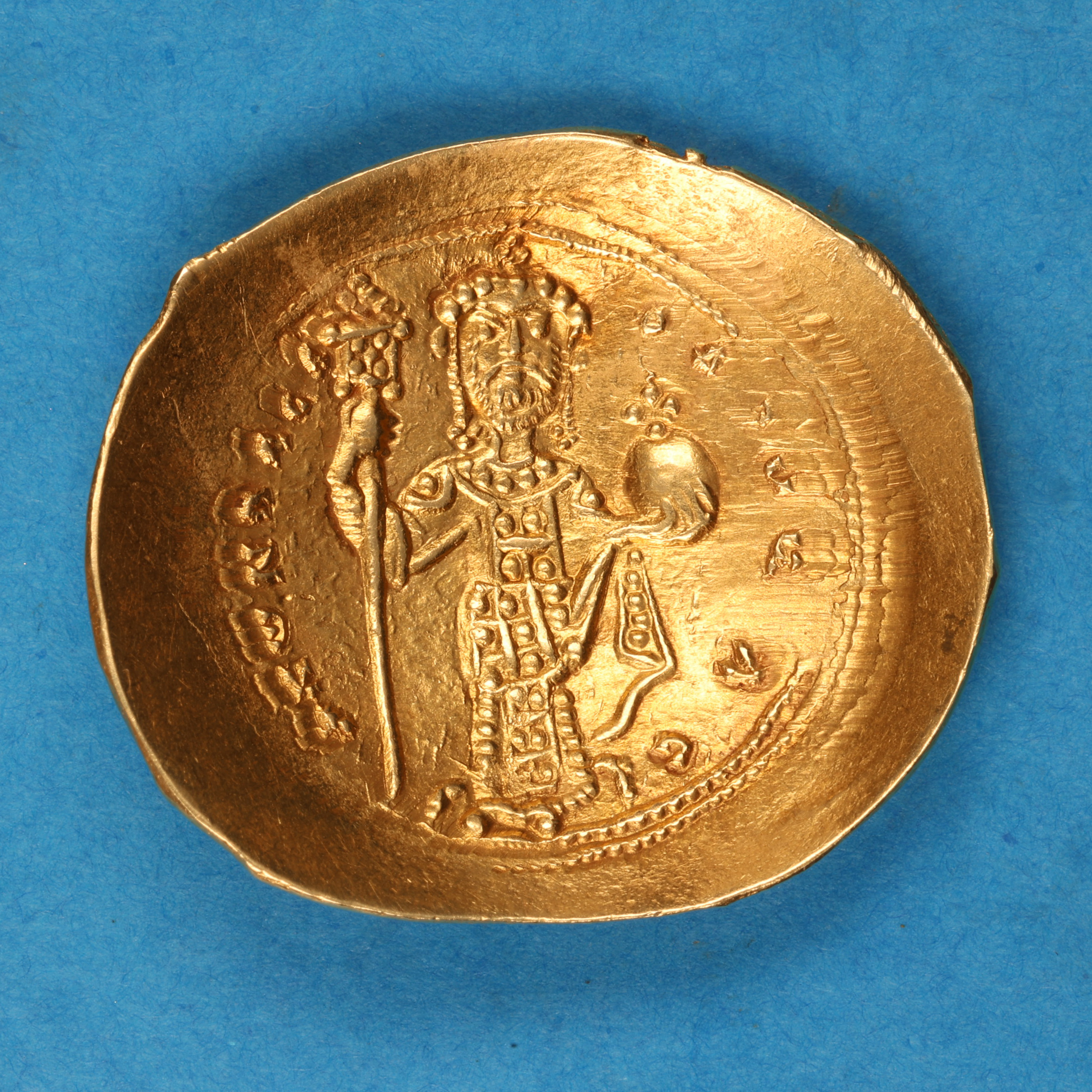 Byzantine Constantine X AD 1059-1067 Gold Histamenon Constantinople - Image 4