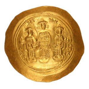 Byzantine Romanus IV & Eudocia AD 1068-1071 Gold Histamenon Nomisma Constantinople