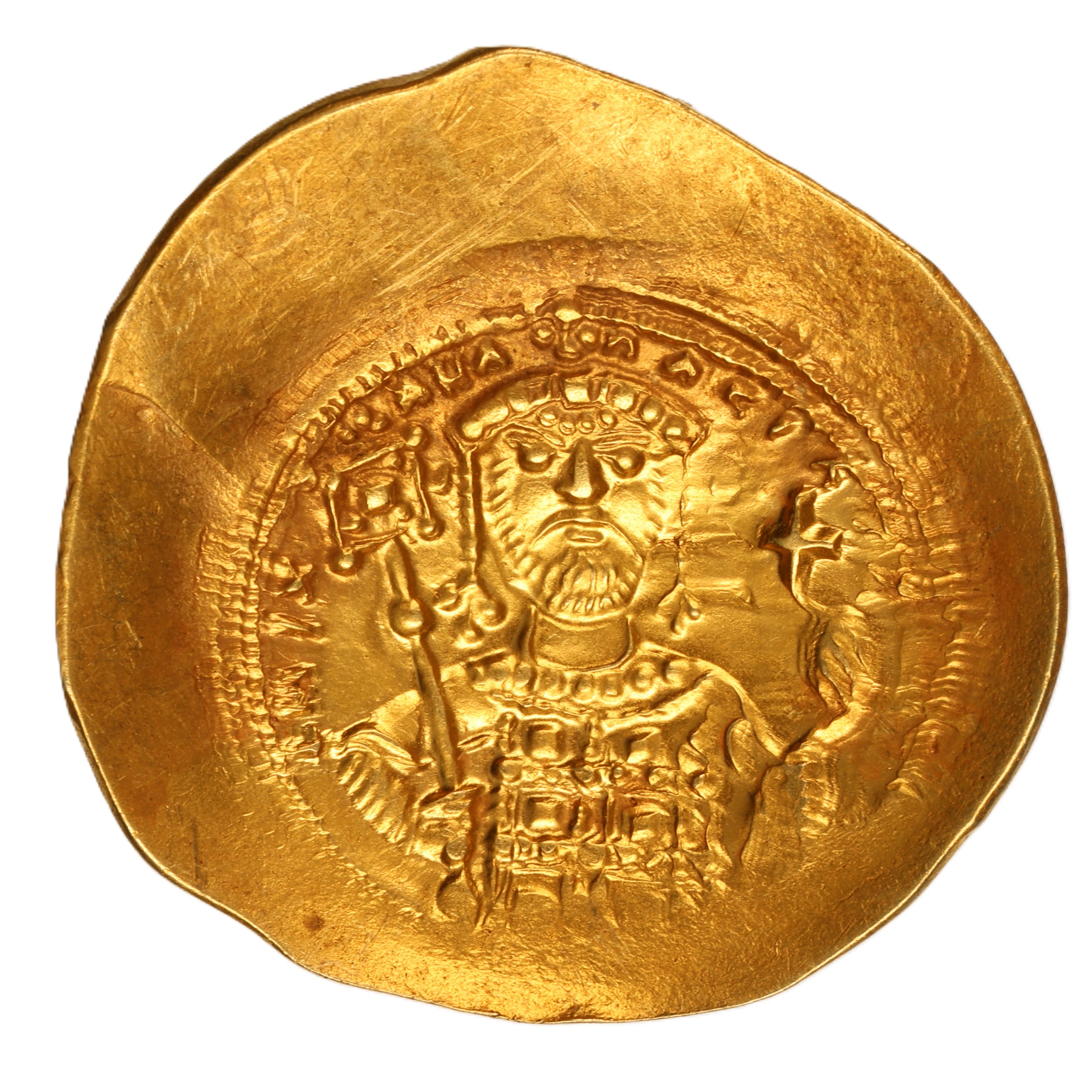 Byzantine Michael VII AD 1071-1078 Gold Histamenon Constantinople - Image 2