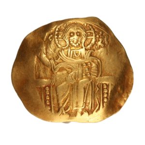 Byzantine John II Comnenus AD 1185-1143 Gold Hyperpyron Thessalonica
