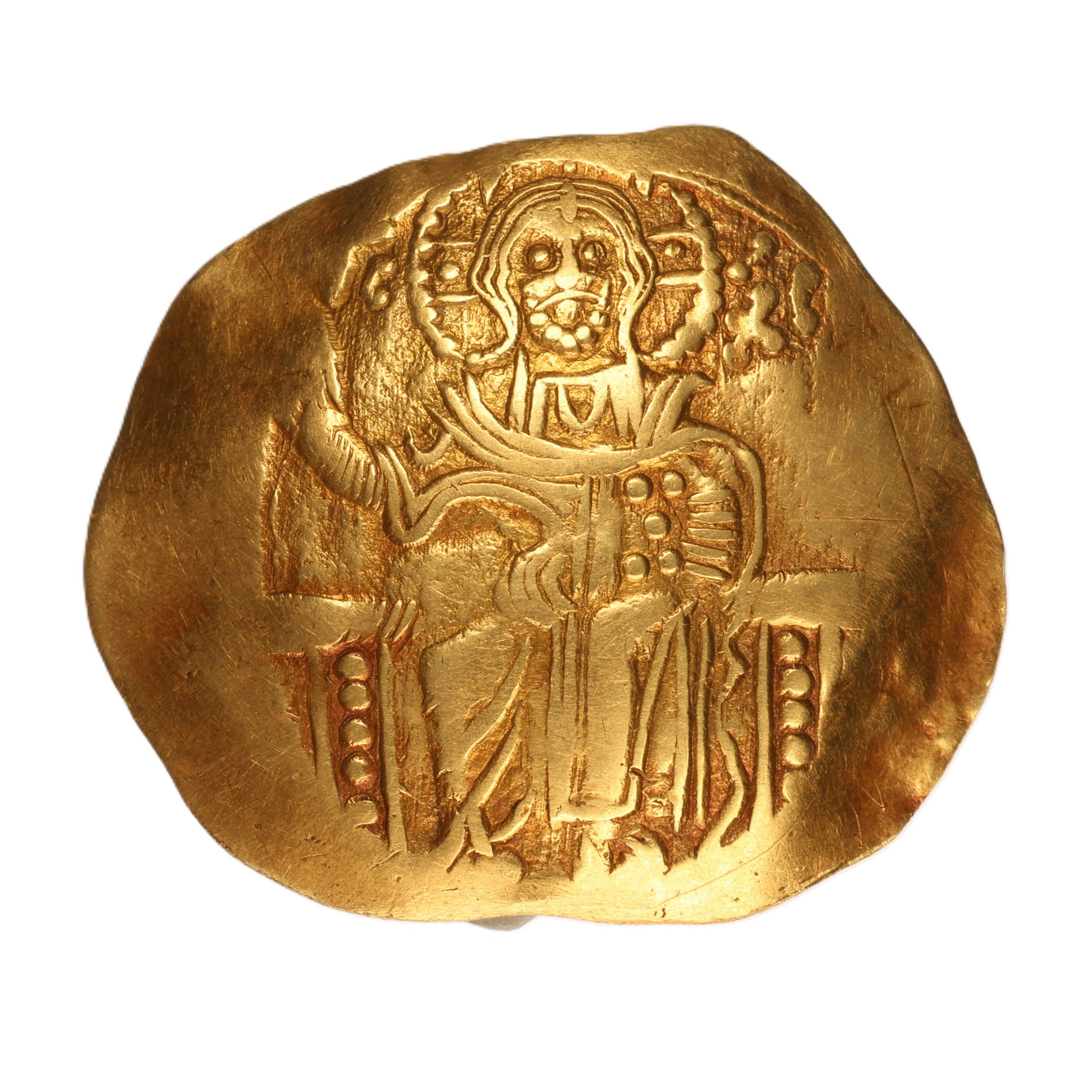 Byzantine John II Comnenus AD 1185-1143 Gold Hyperpyron Thessalonica