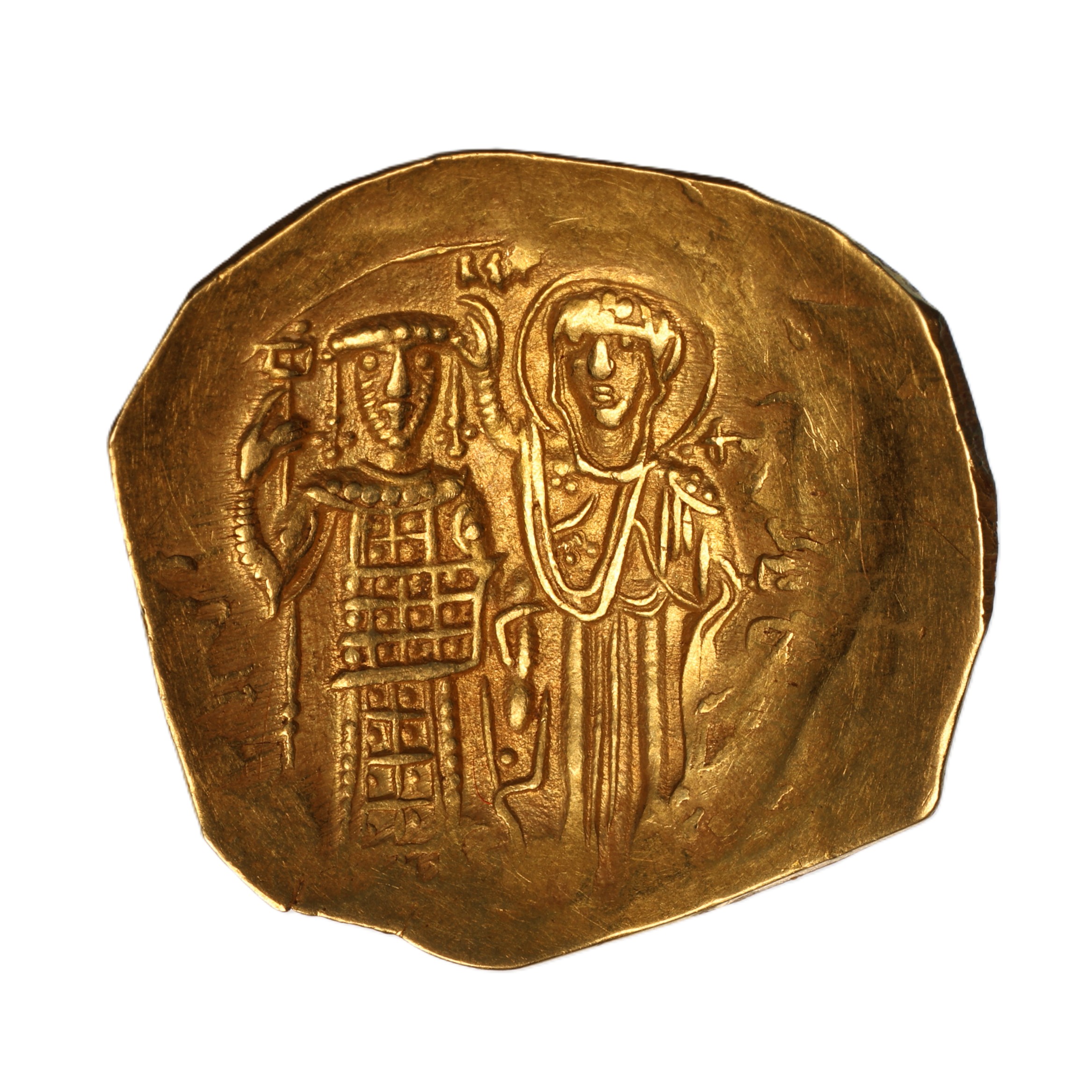 Byzantine John III AD 1222-1254 Gold Hyperpyron Magnesia - Image 2