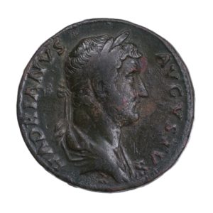 Hadrian AD 117-138 Bronze Sestertius Rome