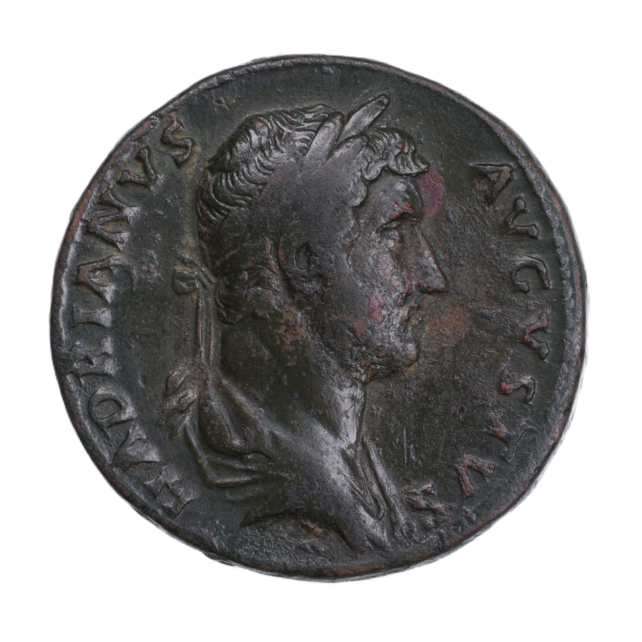 Hadrian AD 117-138 Bronze Sestertius Rome