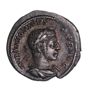 Elagabalus AD 218-222 Silver Denarius Rome