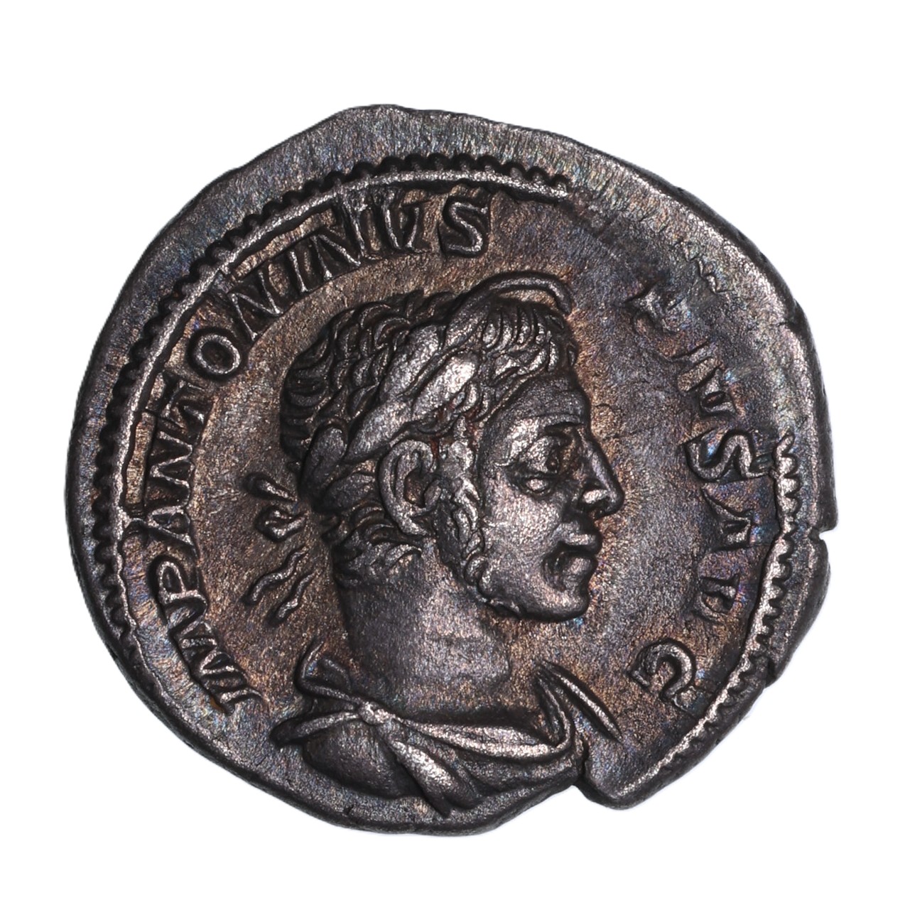 Elagabalus AD 218-222 Silver Denarius Rome