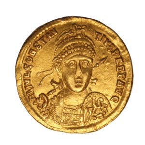 Constantius II AD 337-361 Gold Solidus Antioch