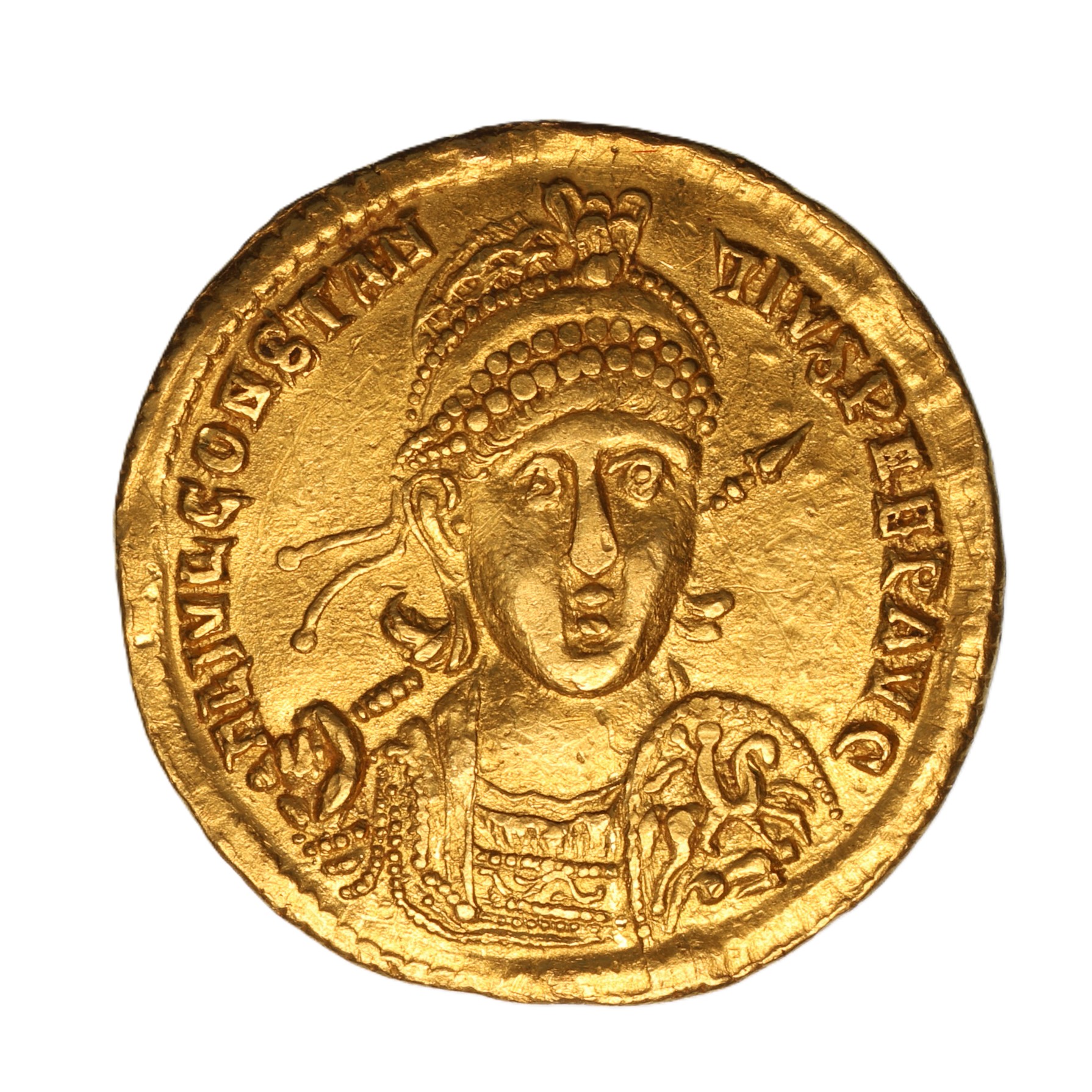 Constantius II AD 337-361 Gold Solidus Antioch