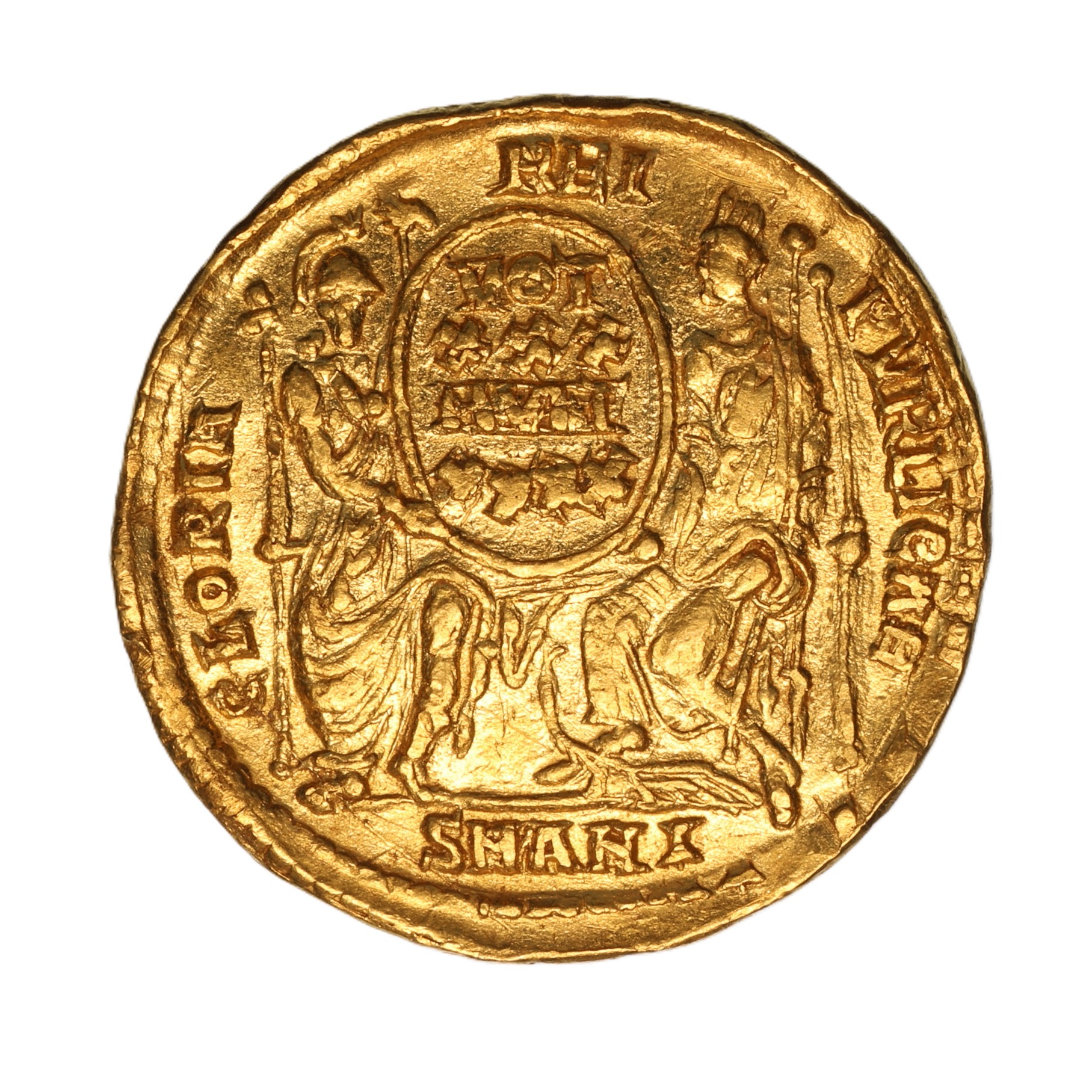 Constantius II AD 337-361 Gold Solidus Antioch - Image 2