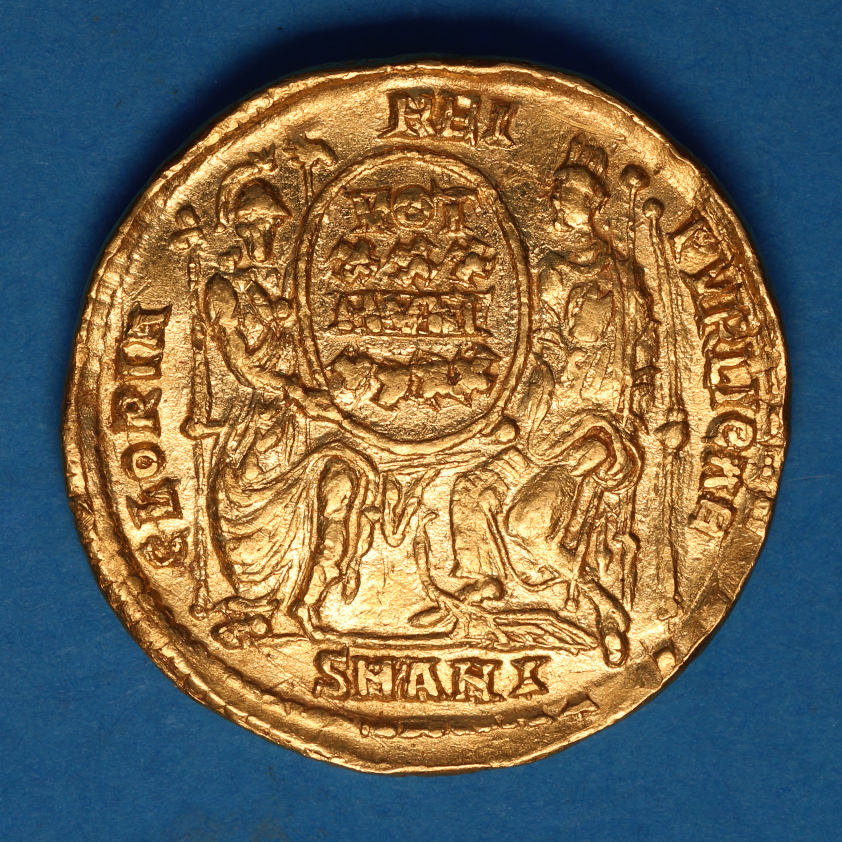 Constantius II AD 337-361 Gold Solidus Antioch - Image 4