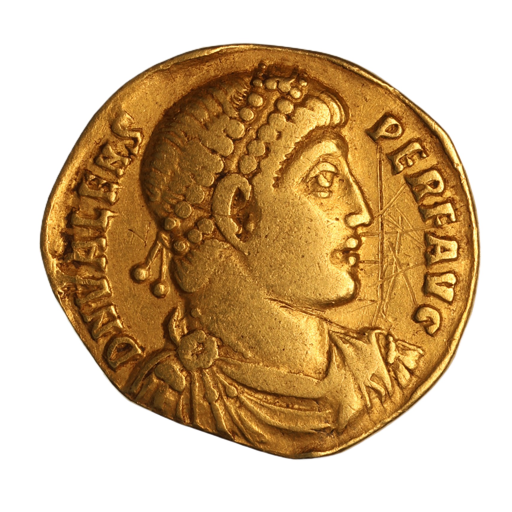 Valens AD 364-378 Gold Solidus Antioch