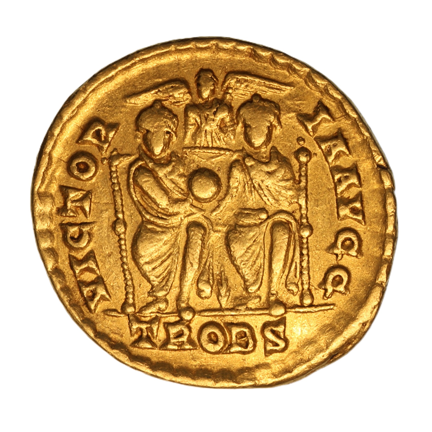 Gratian AD 367-383 Gold Solidus Trier - Image 2