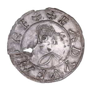 Kings of Wessex Edward the Elder AD 899-924 Silver Penny East Anglian Style Portrait *Rare* ex Quidenham Hoard