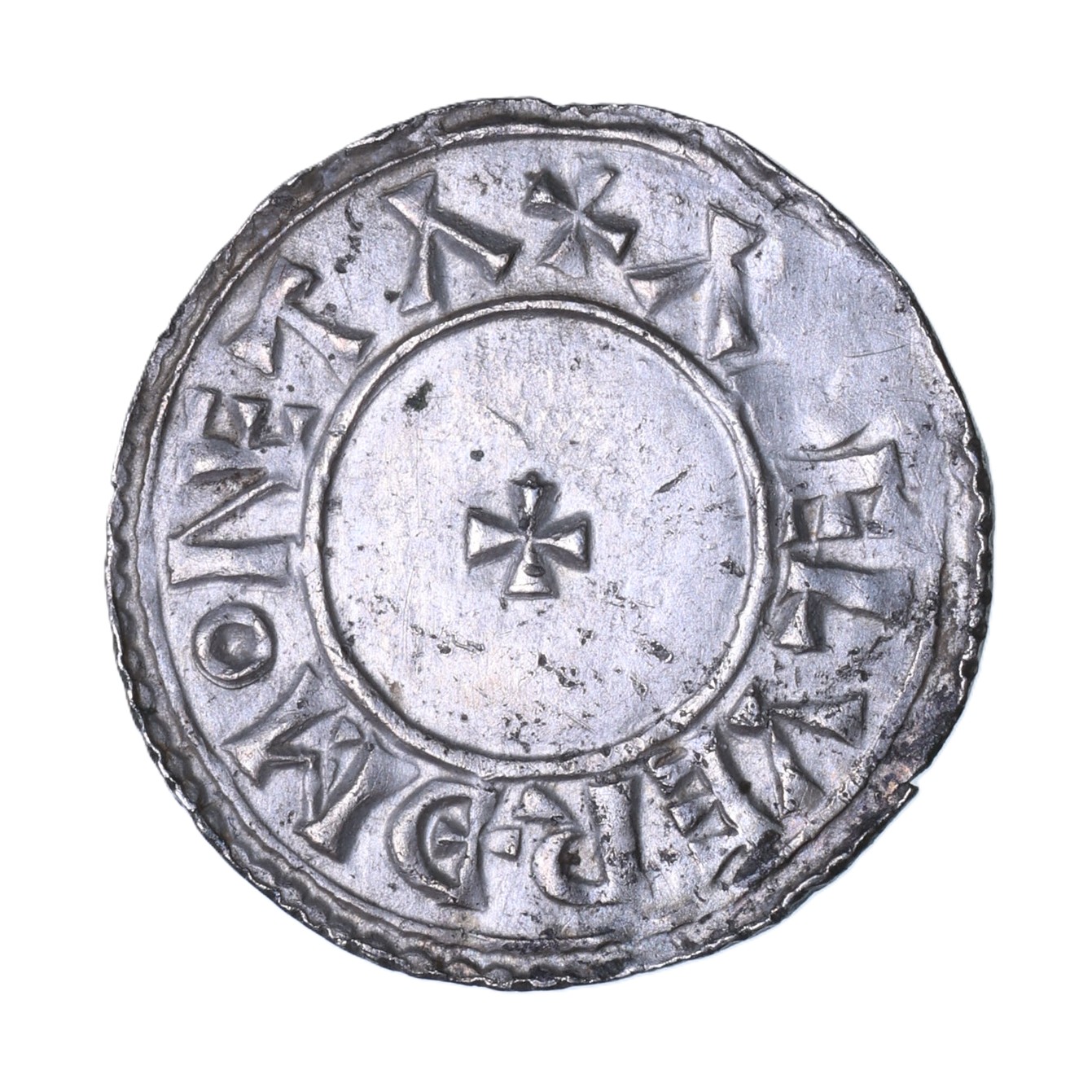 Eadred AD 946-955 Silver Penny Crowned bust type *Rare* - Image 2