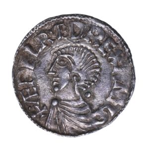 Aethelred II AD 978-1016 Silver Penny Long Cross Type London