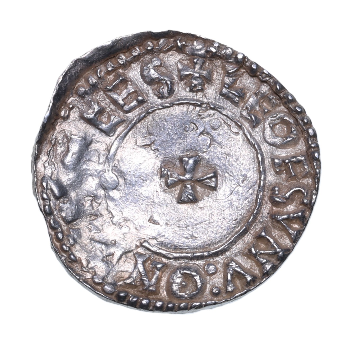 Aethelred II AD 978-1016 Silver Penny Last Small Cross Winchester - Image 2