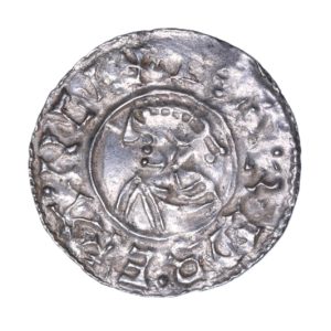 Aethelred II AD 978-1016 Silver Penny Last Small Cross Winchester