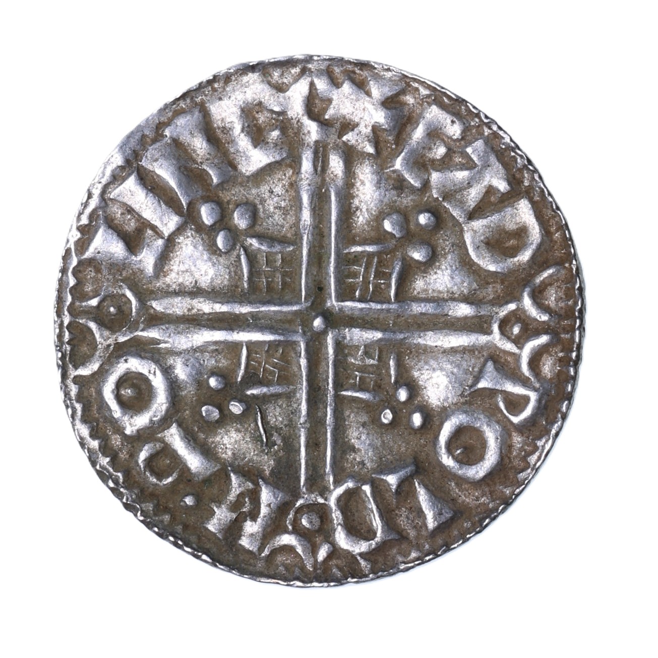 Aethelred II AD 978-1016 Silver Penny Helmet Type Lincoln - Image 2