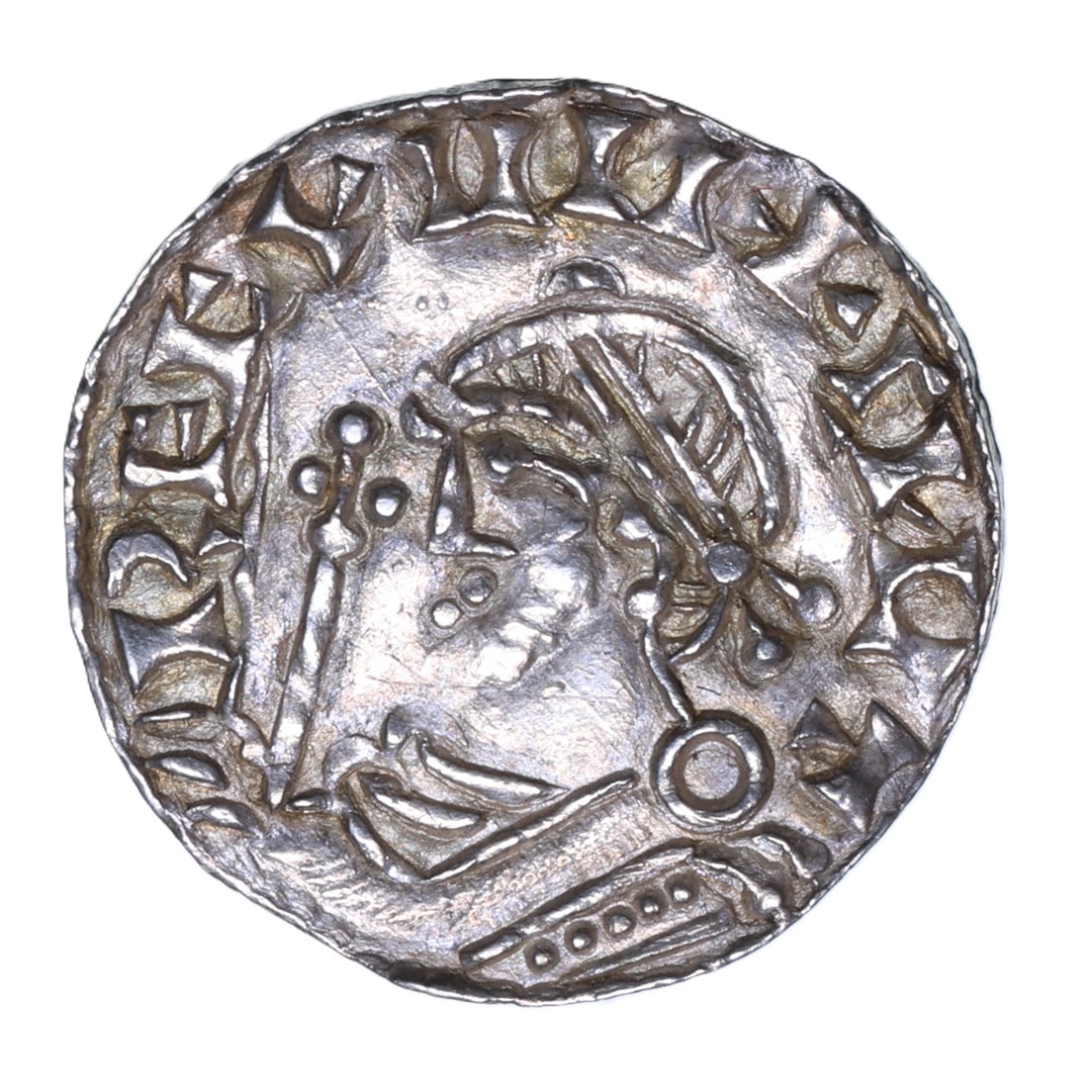 Harthacnut AD 1035-1042 Silver Penny Taunton *Extremely Rare Mint*