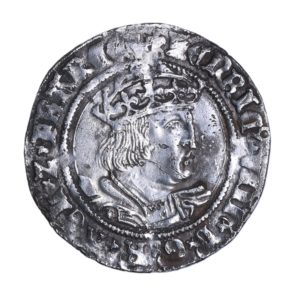 Henry VIII AD 1509-1547 Silver Groat 2nd Issue Laker bust D