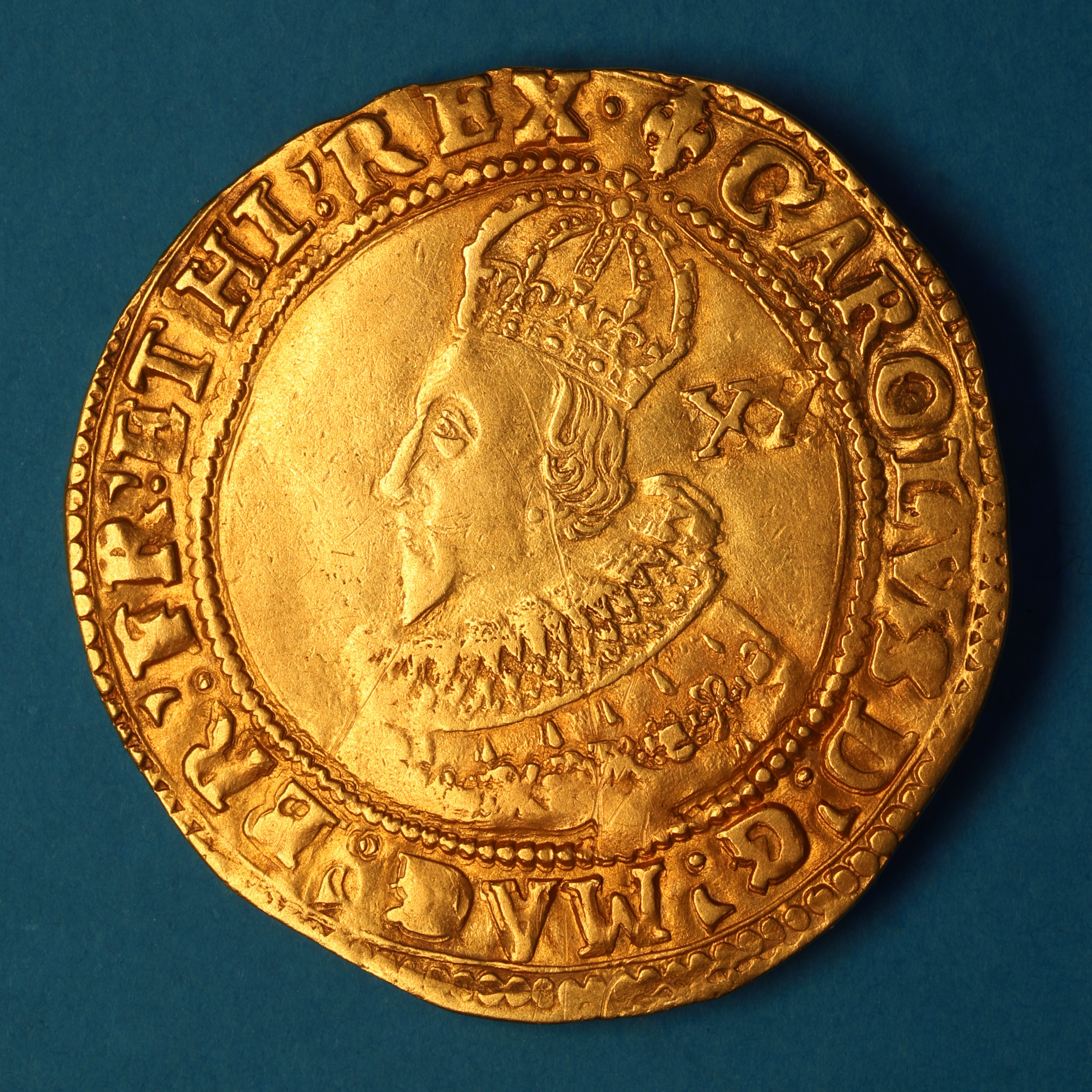 Charles I AD 1625-1649 Gold Unite 1st bust - Image 3