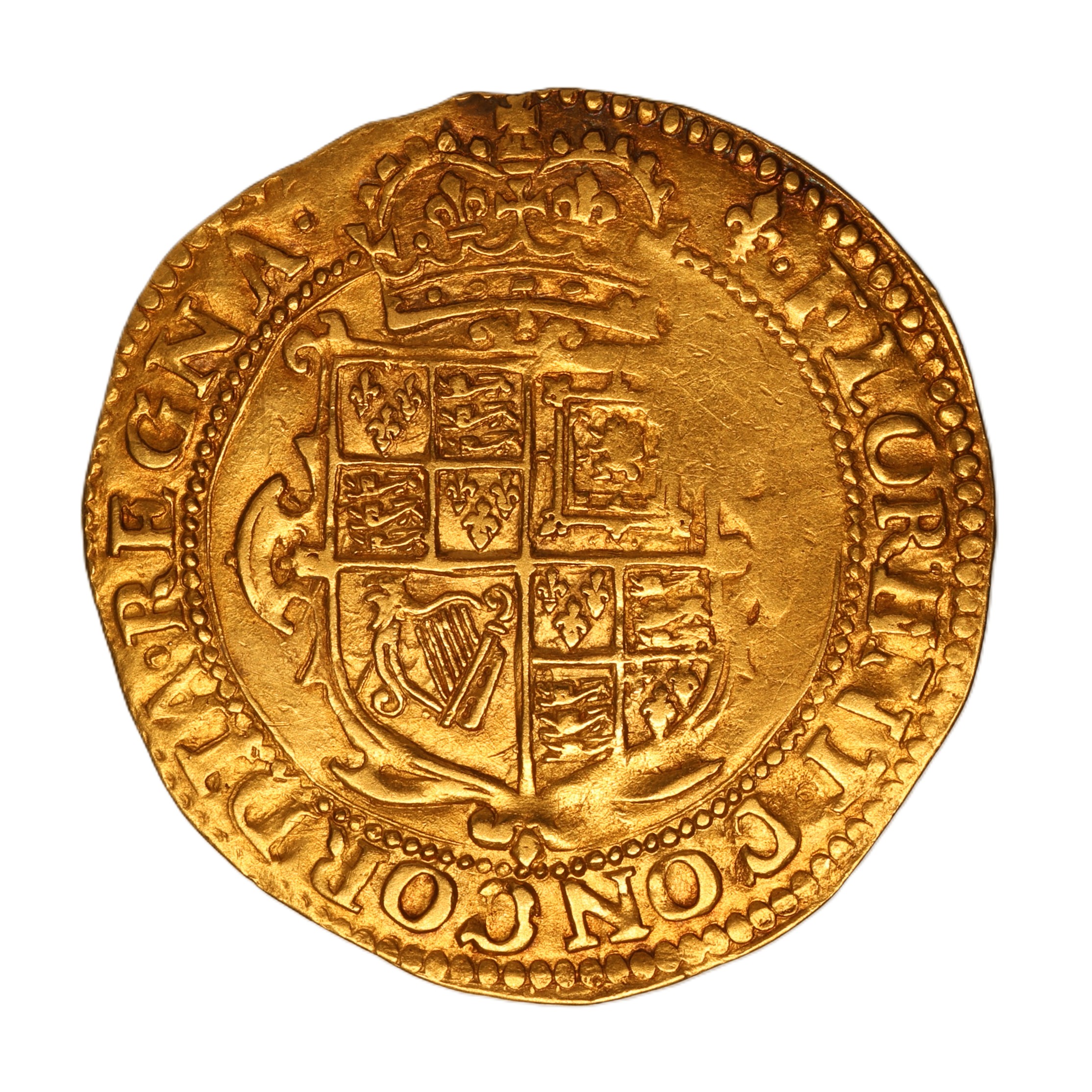 Charles I AD 1625-1649 Gold Unite 1st bust - Image 2