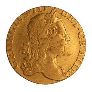 George III AD 1760-1820 Gold Guinea AD 1769