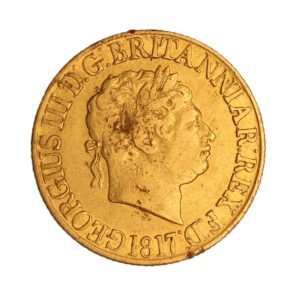 George III AD 1760-1820 Gold Sovereign AD 1817