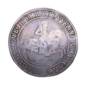 Edward VI AD 1547-1553 Silver Crown Fine Silver issue AD 1551
