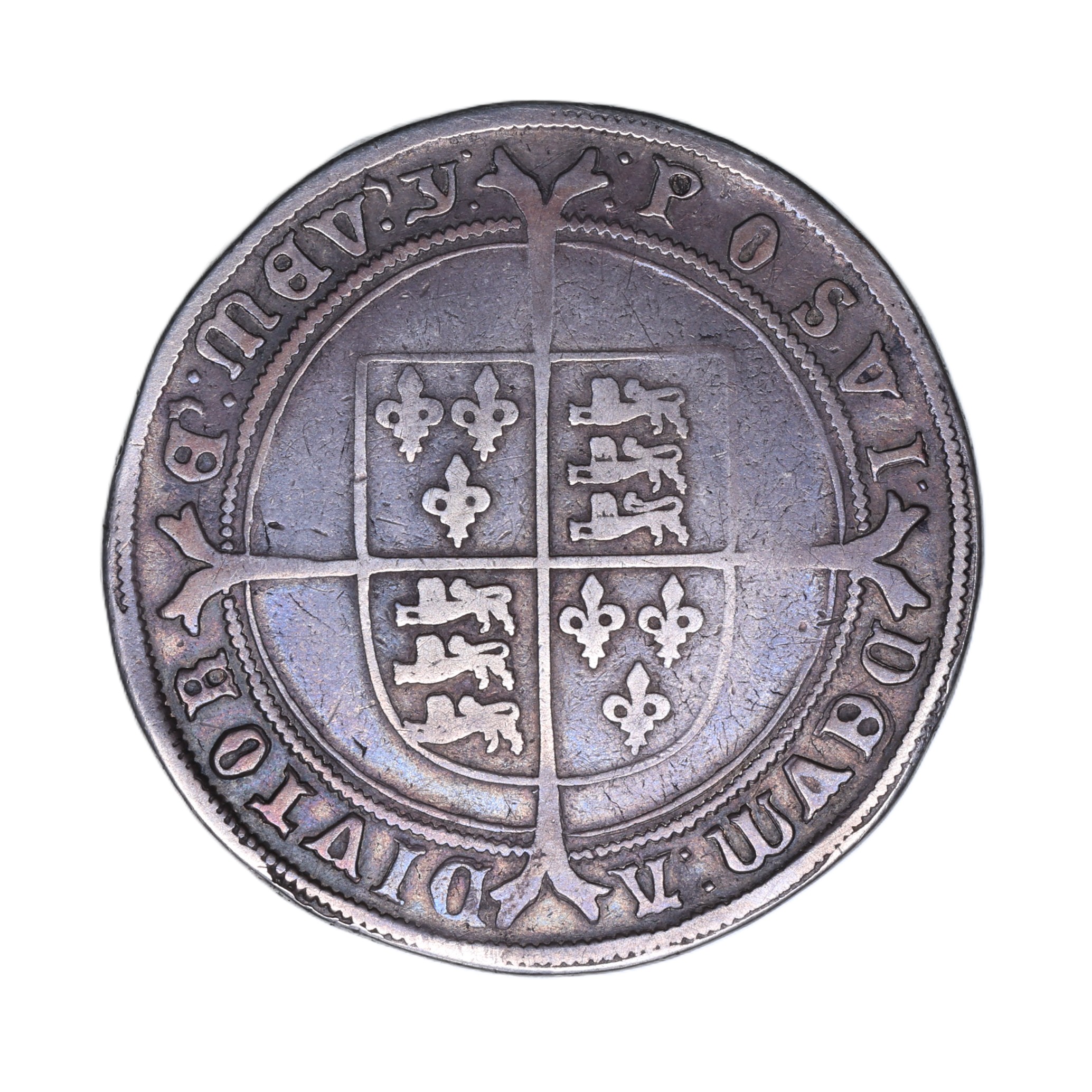 Edward VI AD 1547-1553 Silver Crown Fine Silver issue AD 1551 - Image 2