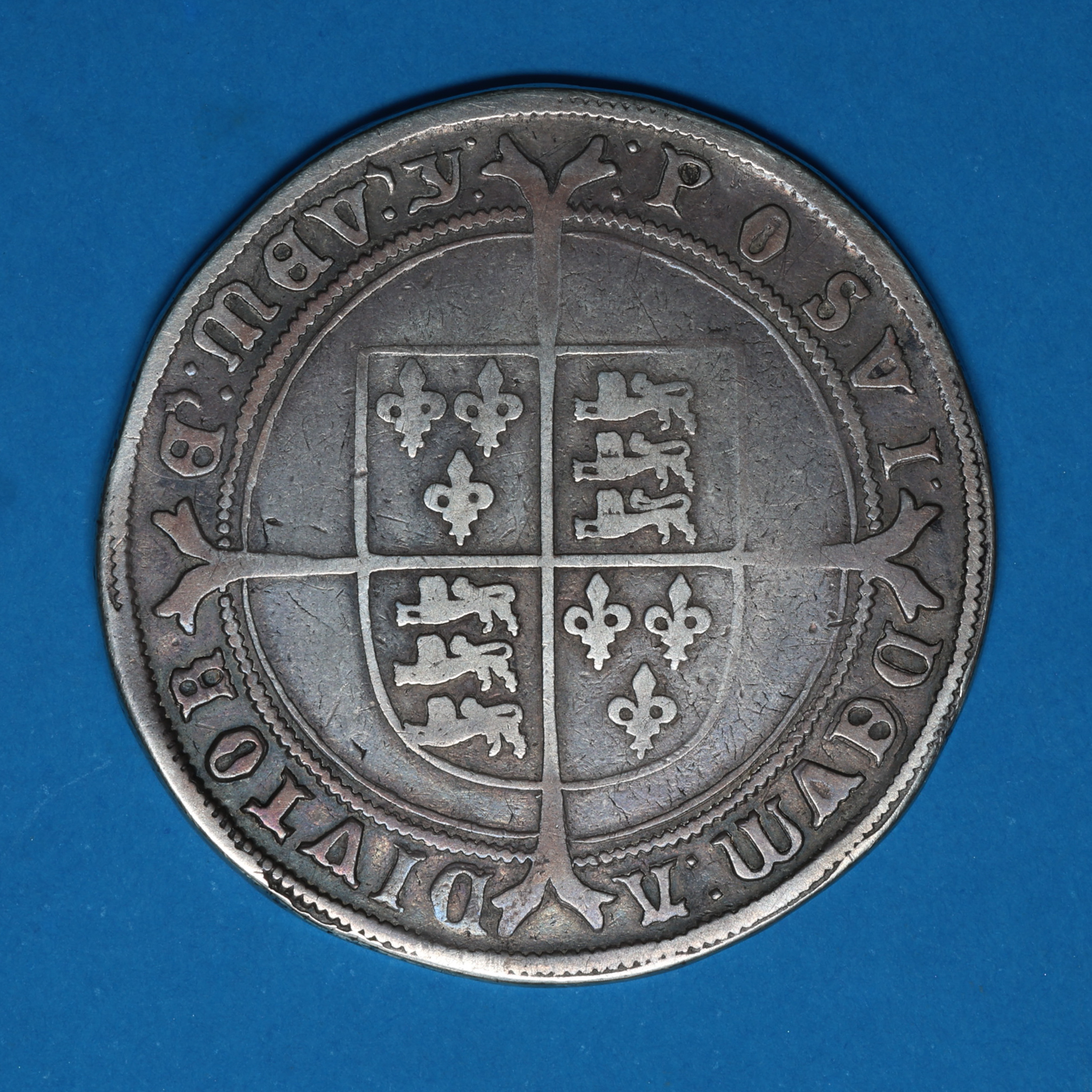 Edward VI AD 1547-1553 Silver Crown Fine Silver issue AD 1551 - Image 4