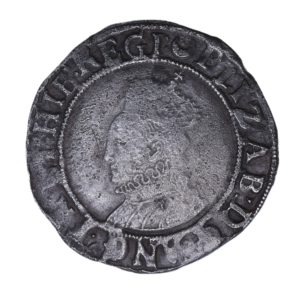 Elizabeth AD 1558-1603 Silver Shilling 6th Issue Contemporary to the defeat of the Spanish Armada