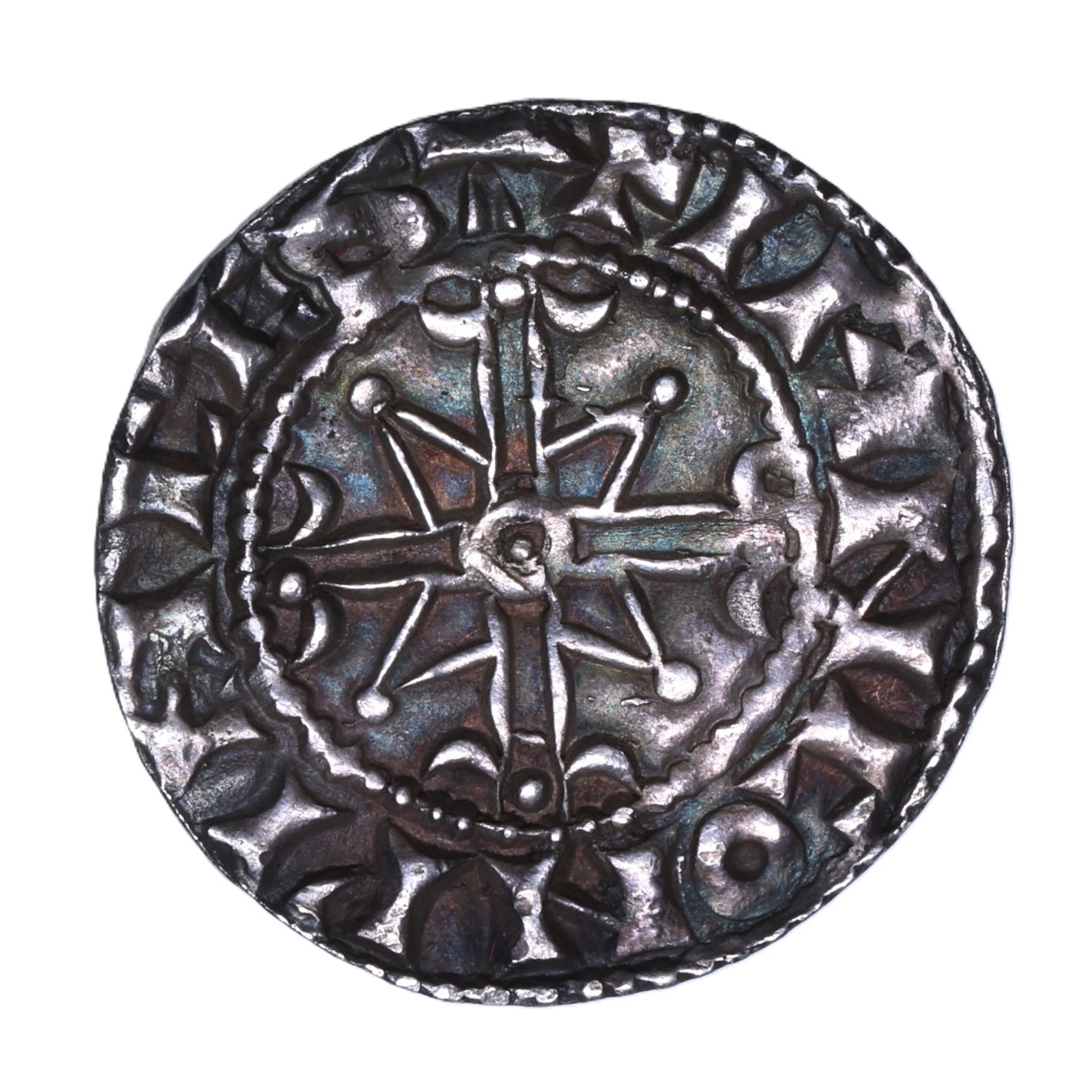 William I 'The Conqueror' AD 1066-1087 Silver Penny Bonnet Type Winchester - Image 2
