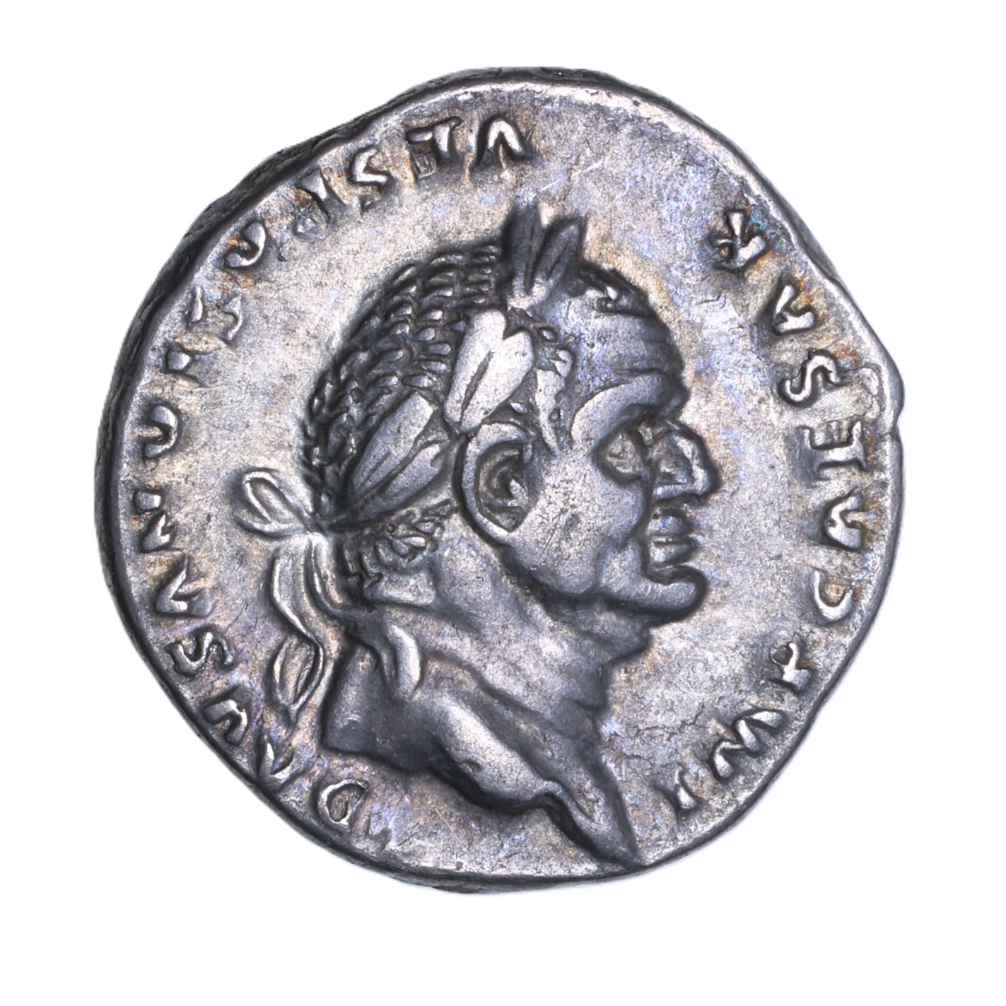Vespasian AD 69-79 Silver Denarius Rome