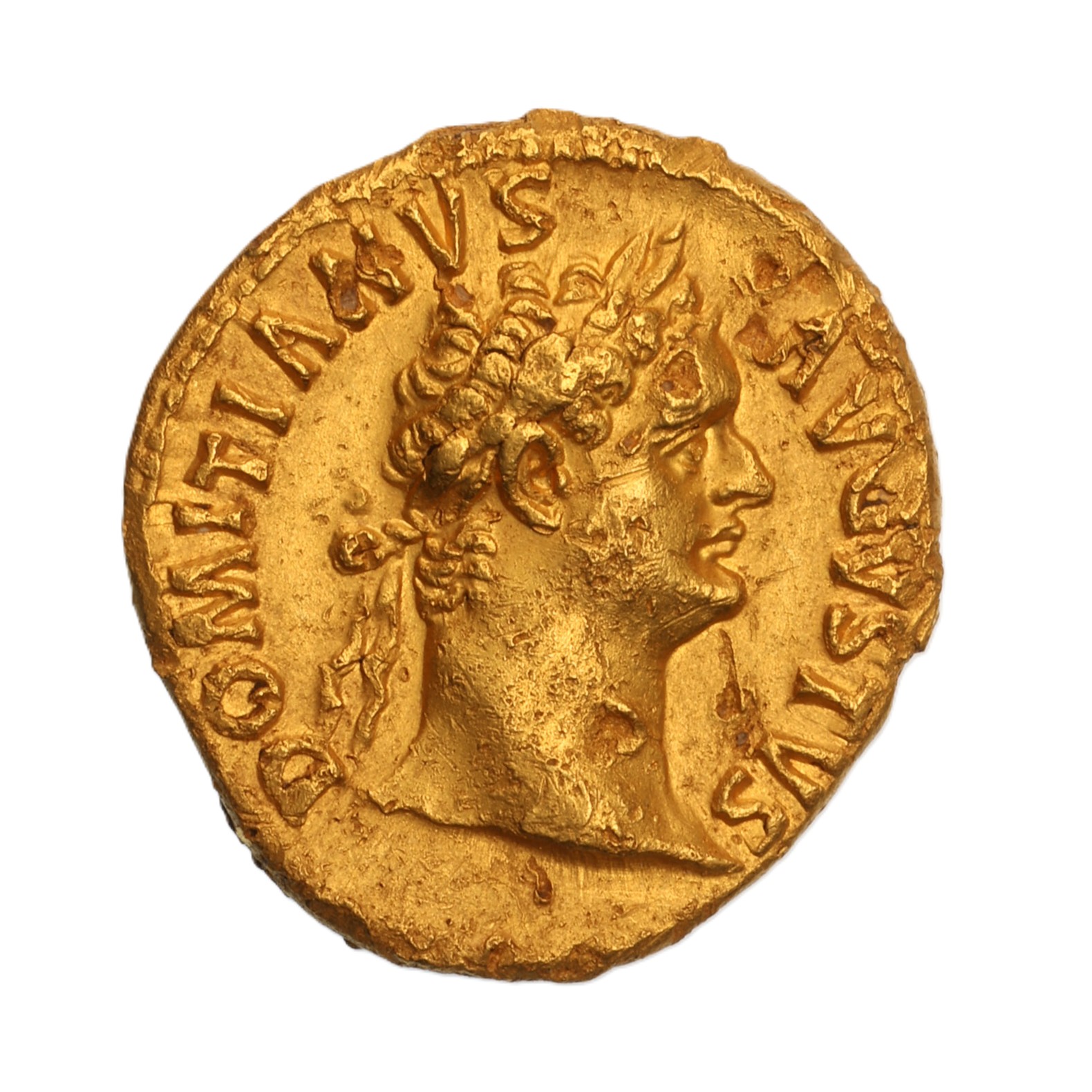 Domitian AD 81-96 Gold Aureus Rome *Rare*