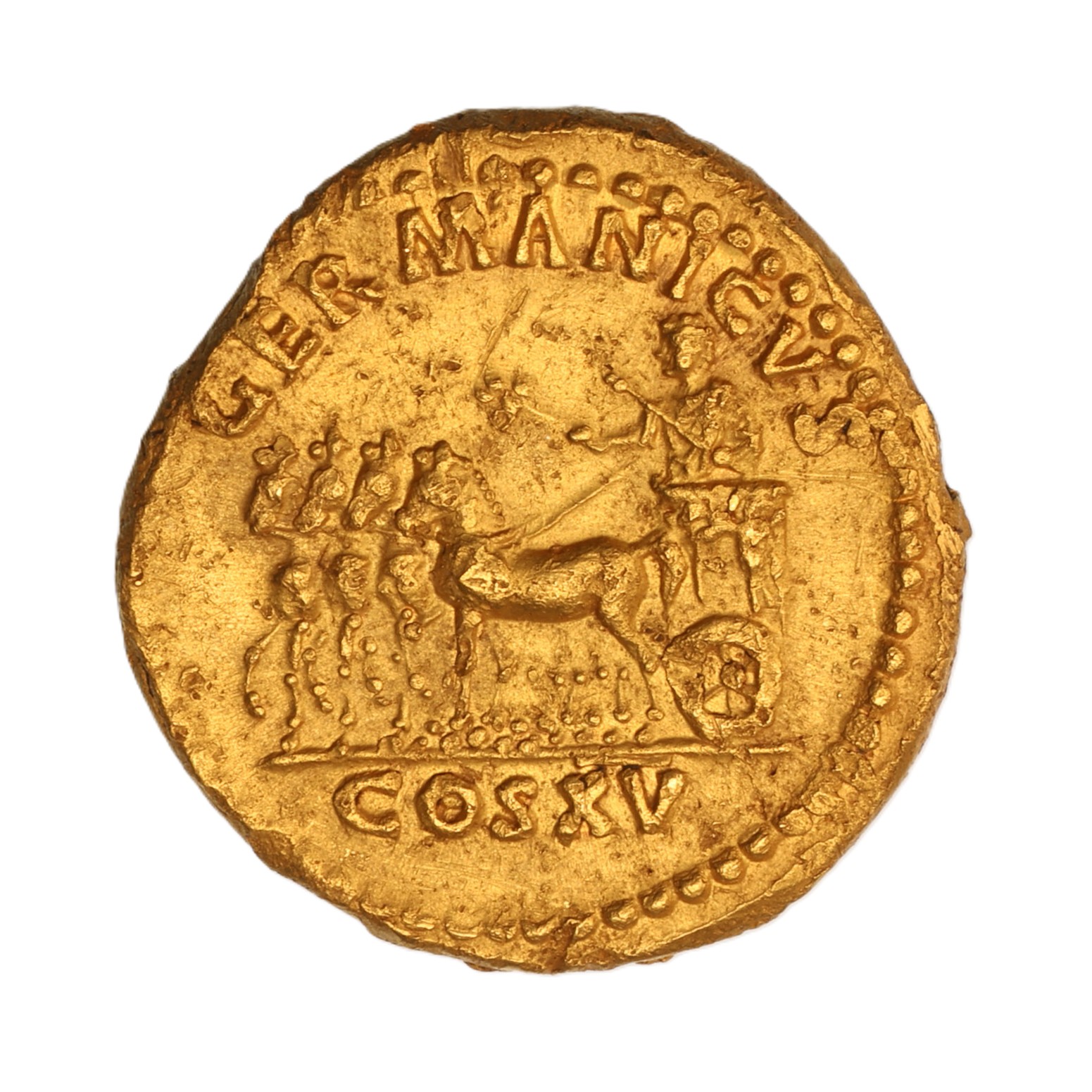 Domitian AD 81-96 Gold Aureus Rome *Rare* - Image 2