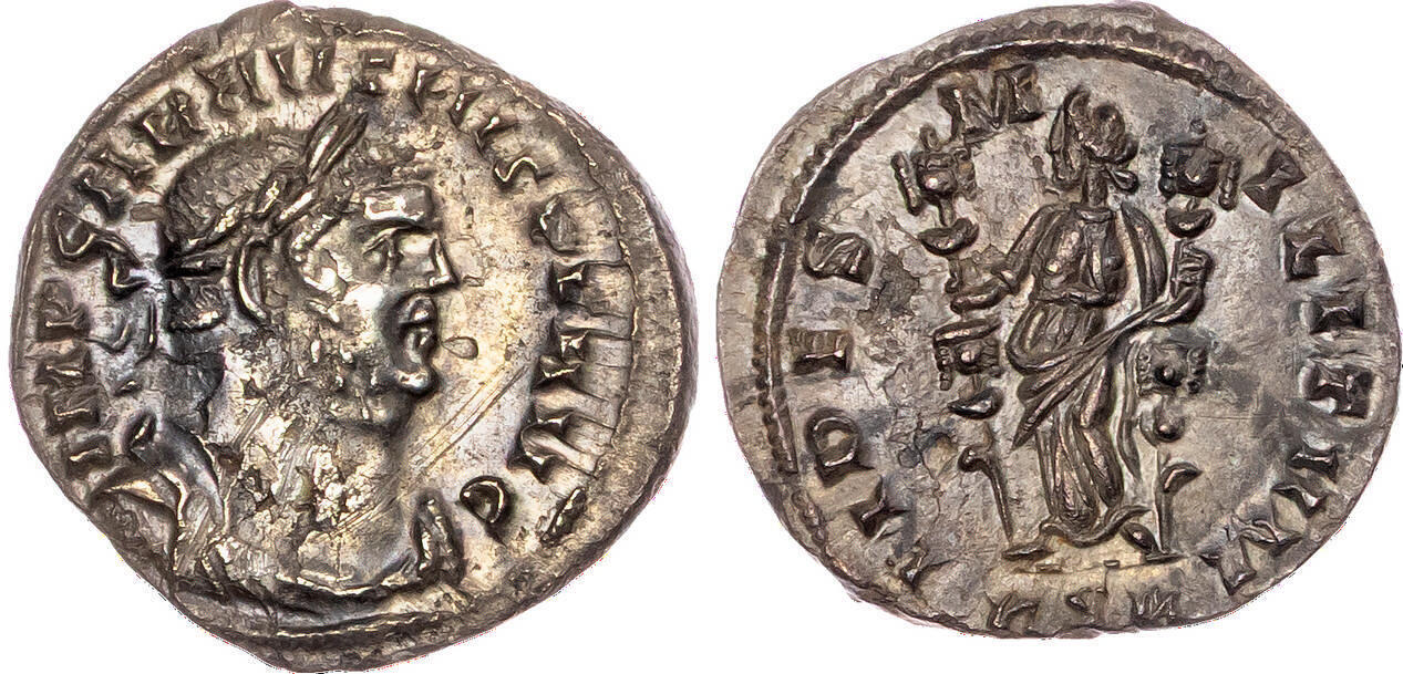 Carausius (Usurper) AD 286-293 Silver Denarius - Image 3